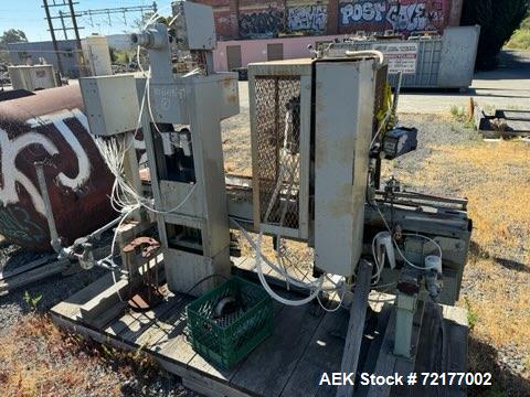 Used- O'Brien Industrial Pail Filler with Crimping Mechanism.