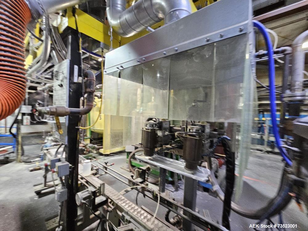 Ideal Pase (Massman) Automatic Pail Filling Line – Model APT, 1–5 Gallon, Nitrogen Purge, PLC Controls (Used)
