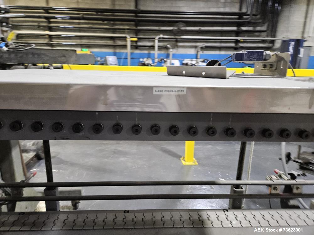 Ideal Pase (Massman) Automatic Pail Filling Line – Model APT, 1–5 Gallon, Nitrogen Purge, PLC Controls (Used)