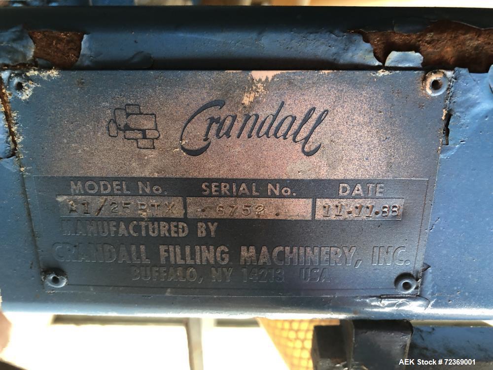 Used Crandall Model A1/25 PTX Electronic Scale Pail Filler