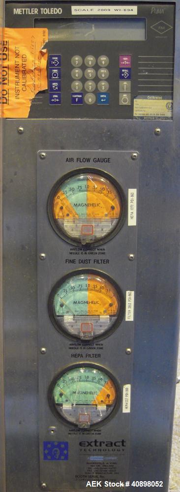 Used Stainless Steel Extract Technology Laminar Pack Off System