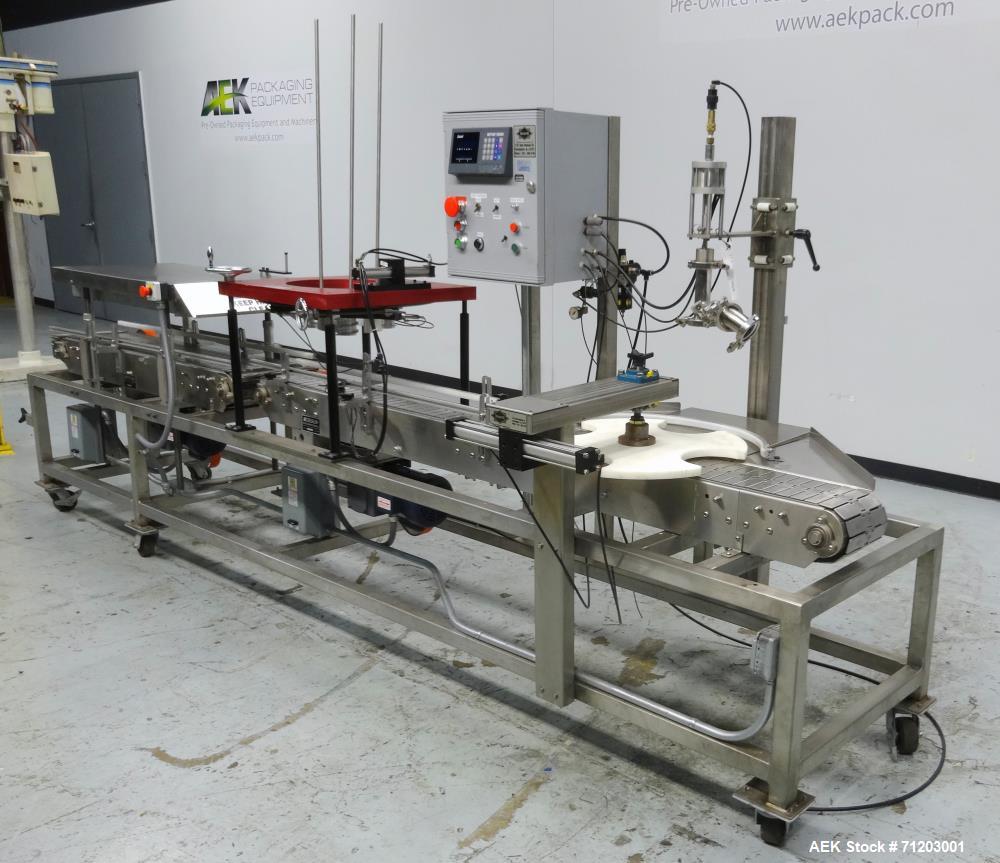 Used Mardem Manufacturing 1 Gallon Pail Filling System