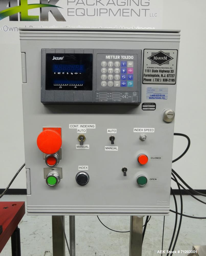 Used Mardem Manufacturing 1 Gallon Pail Filling System