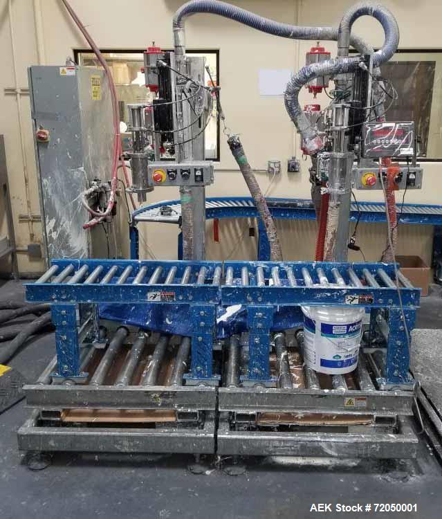 Used Ideal Manufacturing & Sales Corp 55-Gallon Drum and Pail Filler