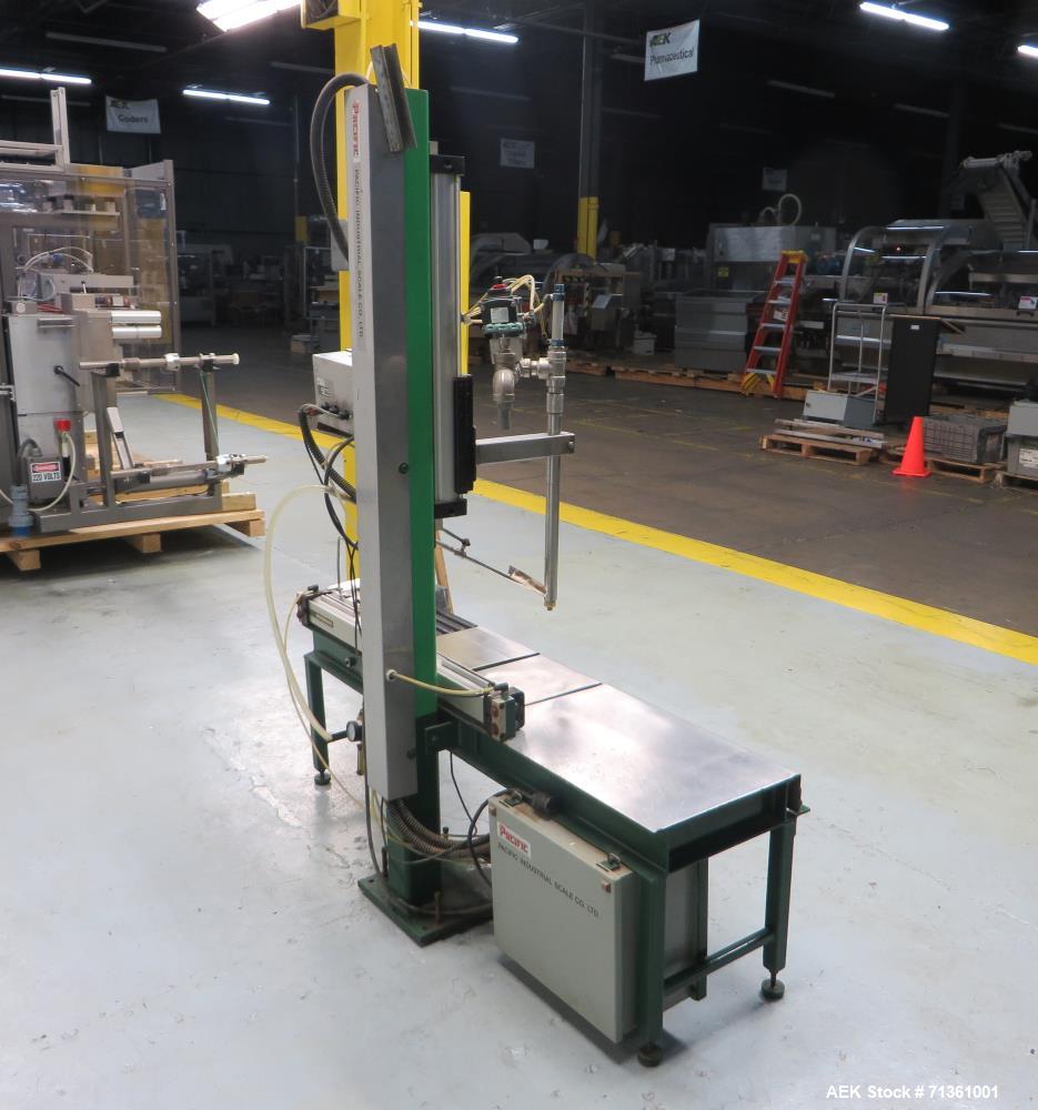 Used Pacific Semi-Automatic Single-Head Net Weight Pail Filler