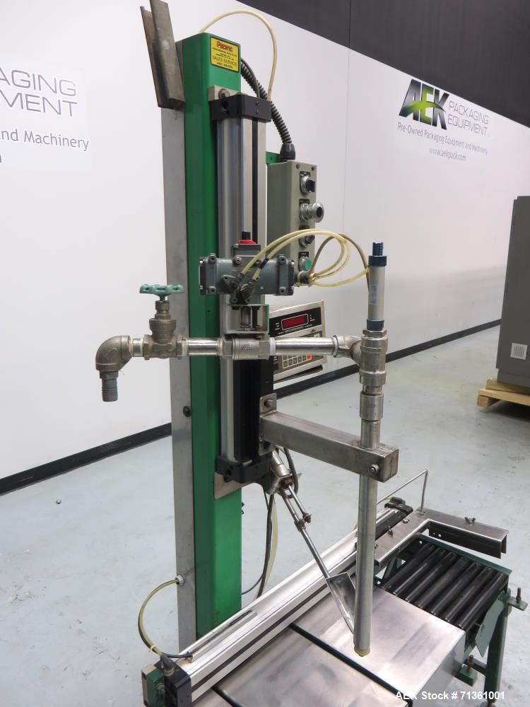 Used Pacific Semi-Automatic Single-Head Net Weight Pail Filler