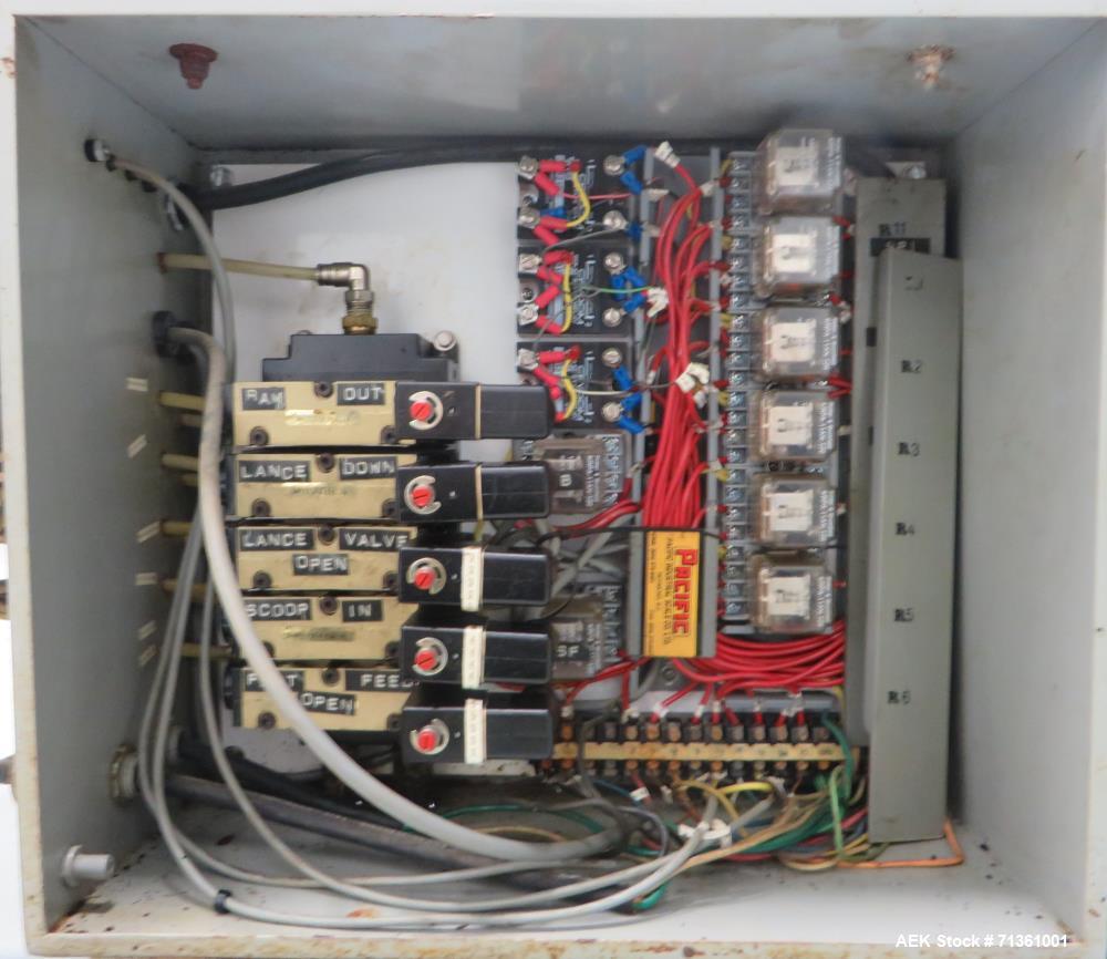 Used Pacific Semi-Automatic Single-Head Net Weight Pail Filler