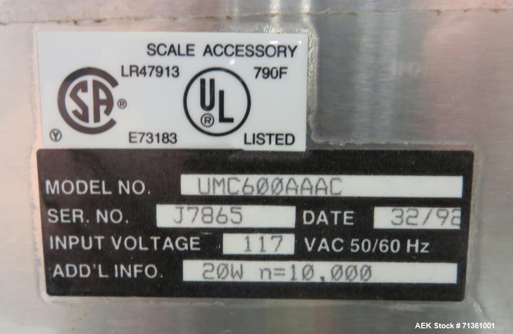 Used Pacific Semi-Automatic Single-Head Net Weight Pail Filler