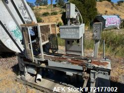 Used- O'Brien Industrial Pail Filler with Crimping Mechanism.