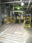 Used Toledo scale model 9127. Automatic drum filling line, double train for filling single drums. One man station load cell controlled plc, air actuated valves, and drum control. Approximate size 10'...