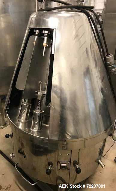 Used Seitz Tirax 12 Head Semi-Automatic Counter Pressure Filler
