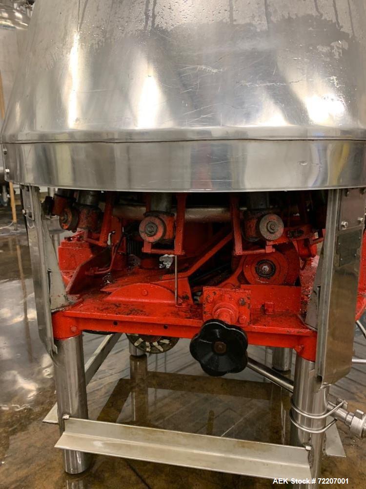 Used Seitz Tirax 12 Head Semi-Automatic Counter Pressure Filler