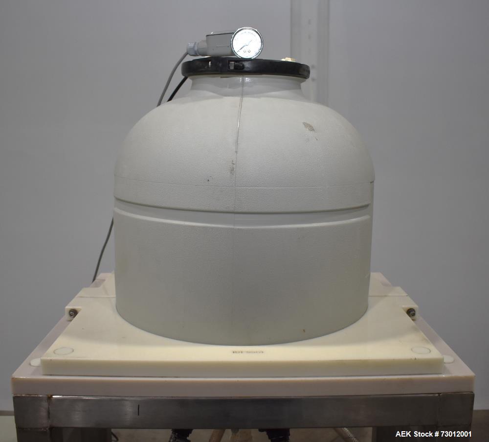 Used EPAK Inline Automatic Filler - 3 Heads, Pressure Gravity System