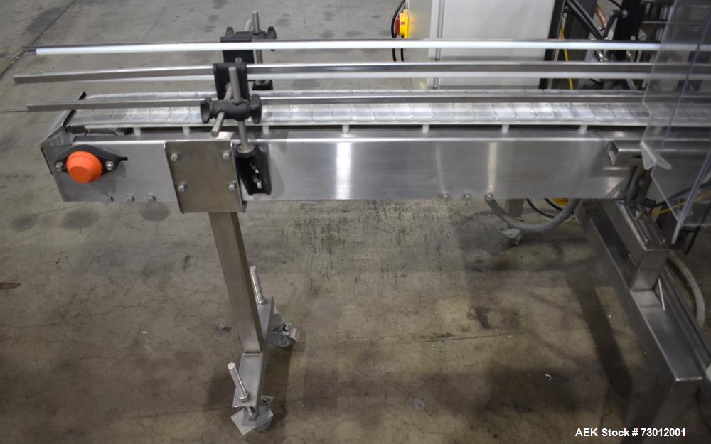 Used EPAK Inline Automatic Filler - 3 Heads, Pressure Gravity System