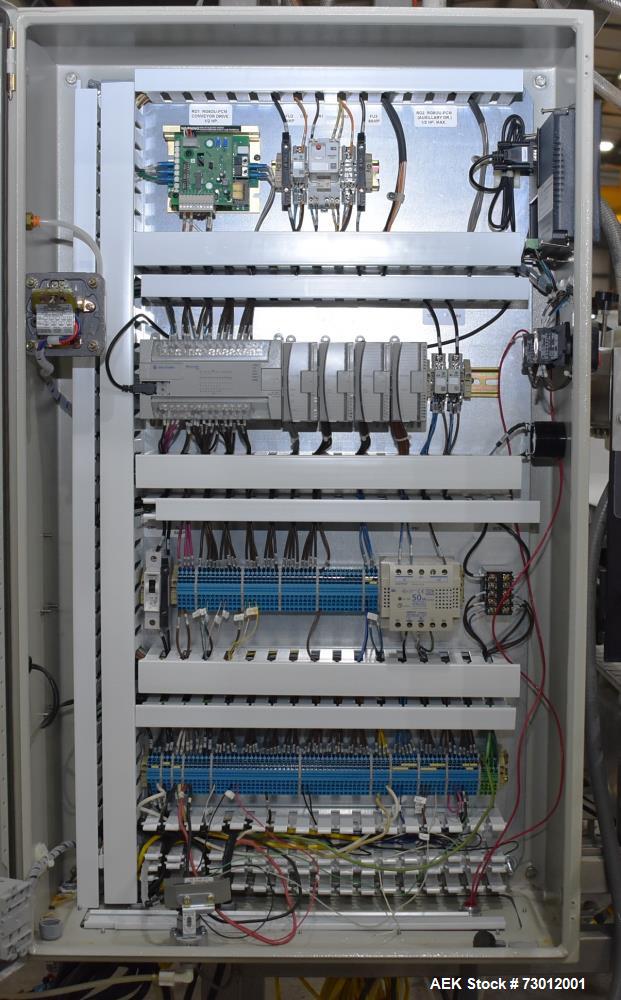 Used EPAK Inline Automatic Filler - 3 Heads, Pressure Gravity System