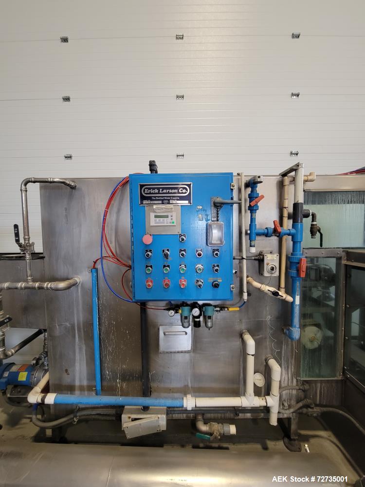 Used Erick Larson Bottle Washer and Filler