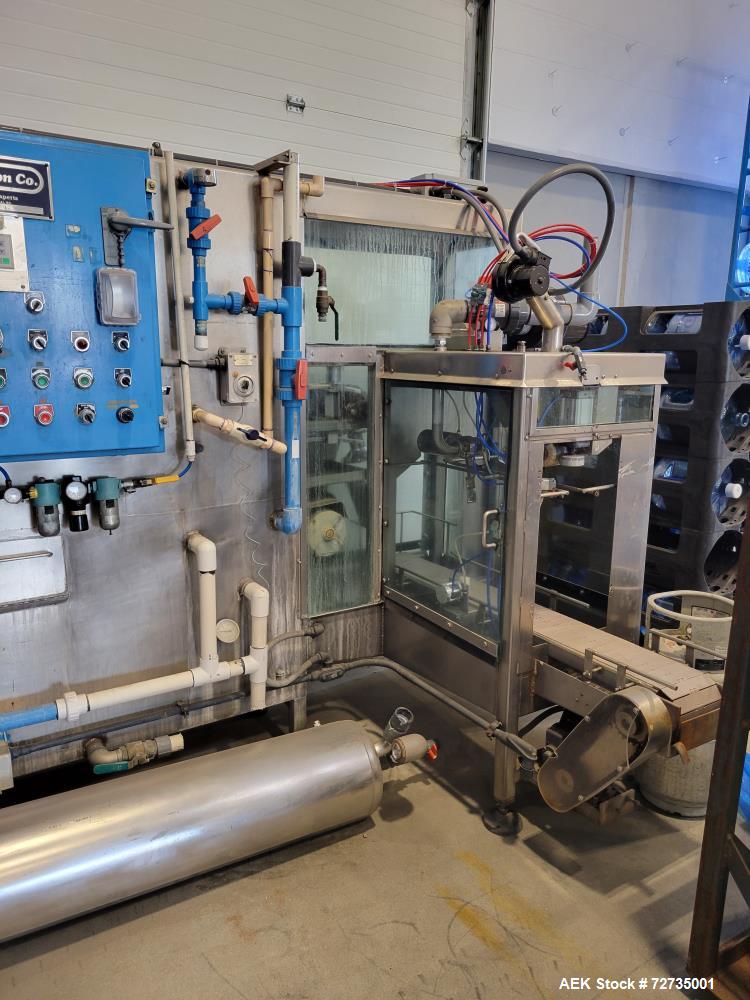 Used Erick Larson Bottle Washer and Filler