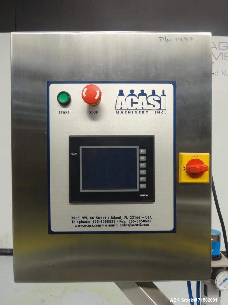 Used ACASI Model GI 3300 Expandable Pressure Overflow Bottle Filler