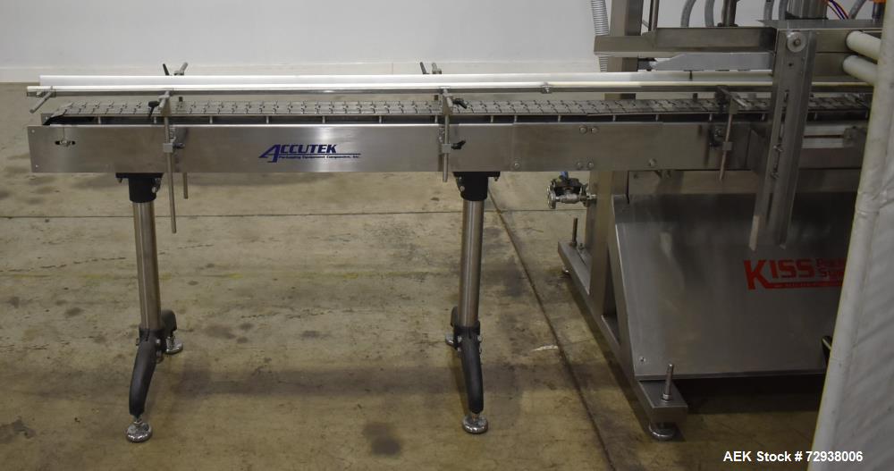 Accutek APOF Automatic Six Head Pressure Overflow Filler