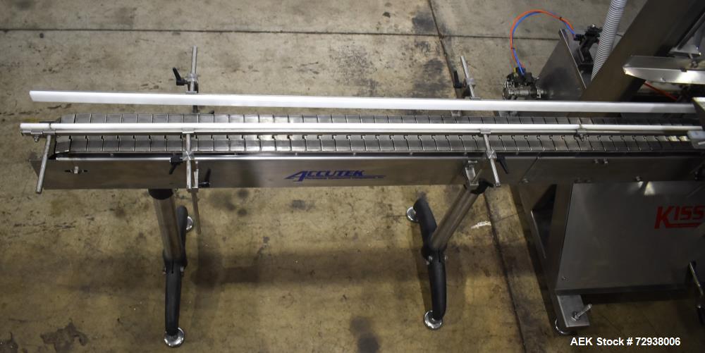 Accutek APOF Automatic Six Head Pressure Overflow Filler
