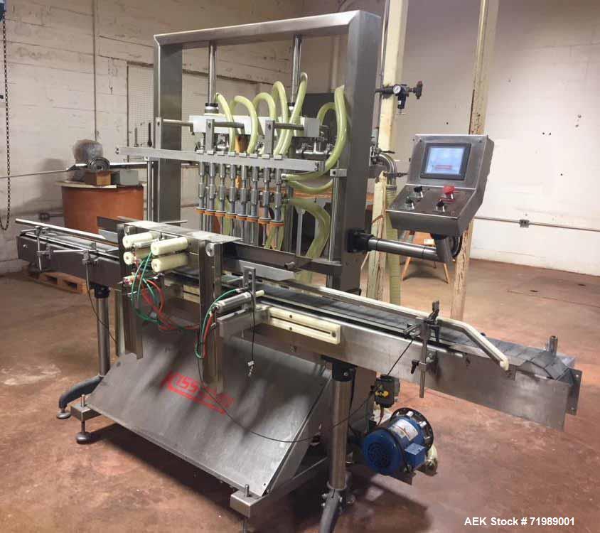 Used Accutek Filling Machine, Model APOF-8