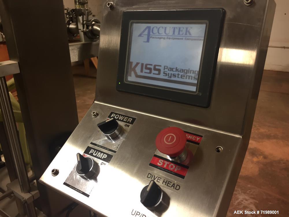 Used Accutek Filling Machine, Model APOF-8