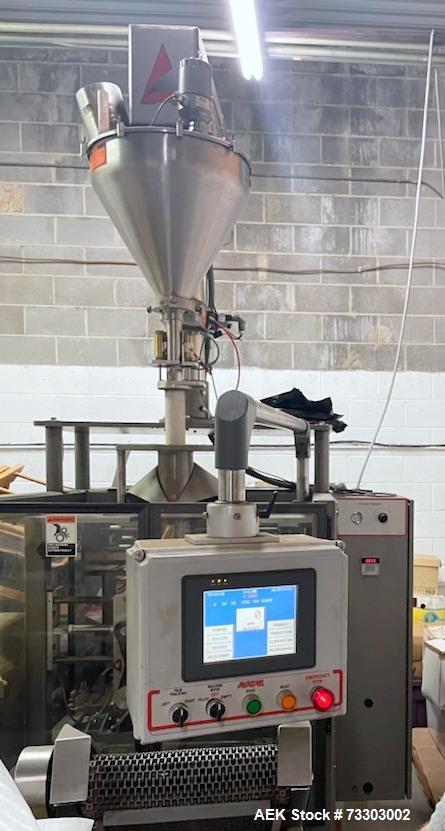 Used All-Fill Model V3200 Vertical Form Fill Seal Machine with Auger Filler | VFFS Packaging System