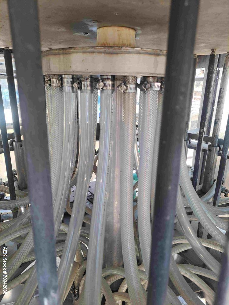 Used Biner Ellison 24-Head Rotary Bottle Filler – Model F-52 TDG 24SS, Explosion Proof