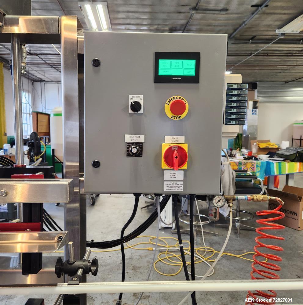 Used Chadam Automatic 2 Head Gravity Overflow Filler