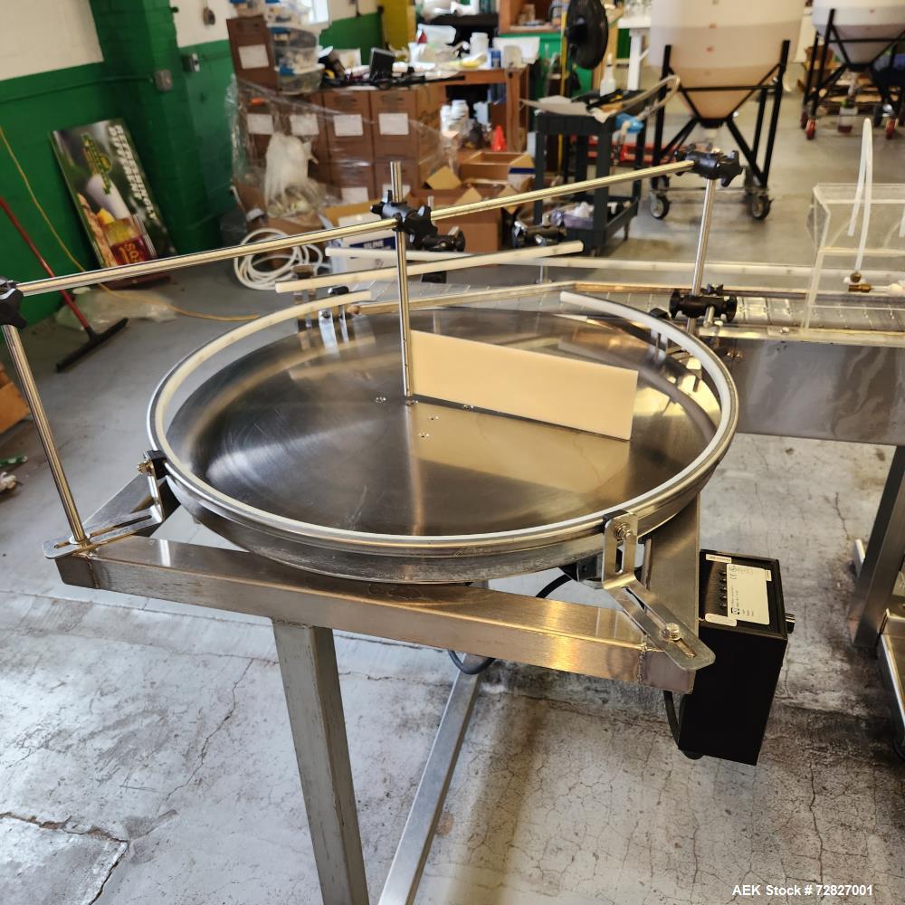 Used Chadam Automatic 2 Head Gravity Overflow Filler