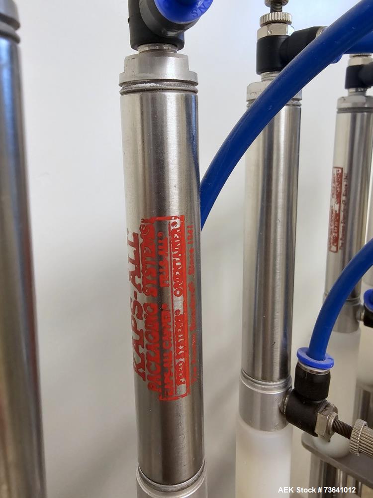 Used E-Pak 16 Head Automatic Inline Liquid Filler Microprocessor Controlled