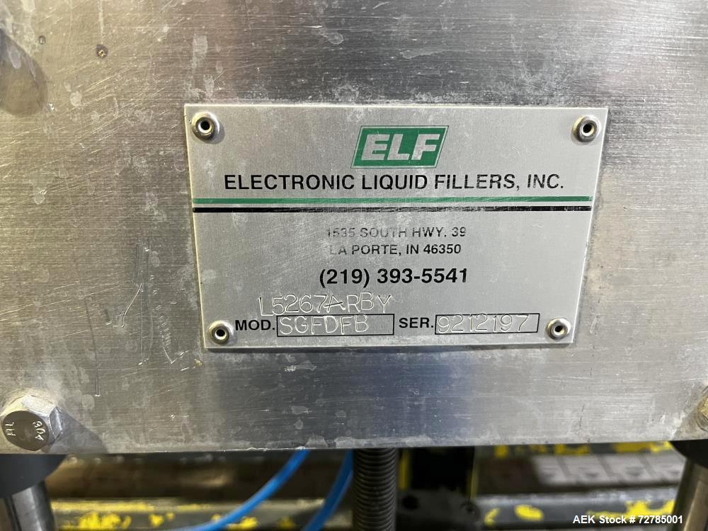 Used ELF (E-Pak) Filling Line