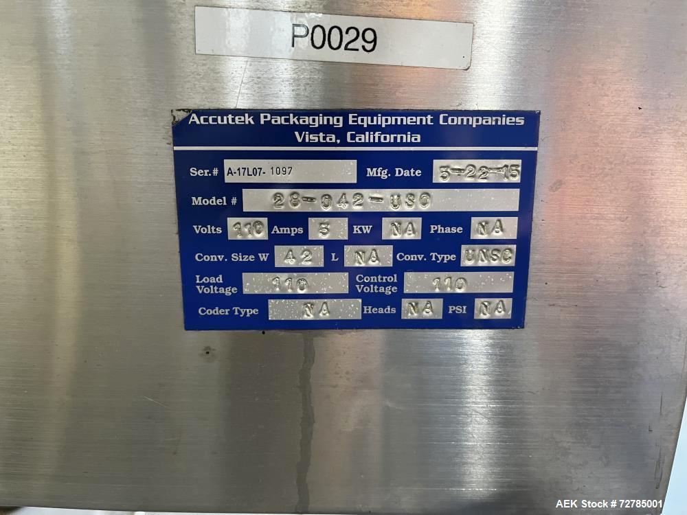 Used ELF (E-Pak) Filling Line