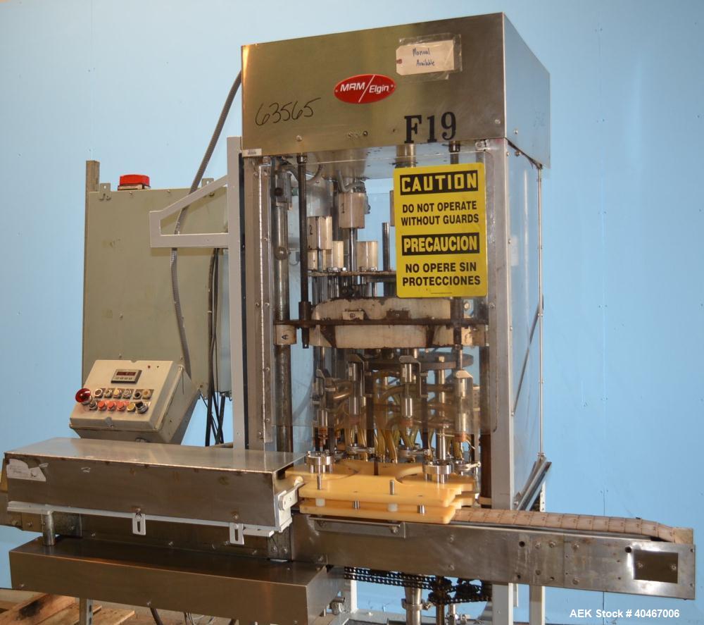 Used Elgin MRM Model R50 Husky 1, 12 Head Filler.