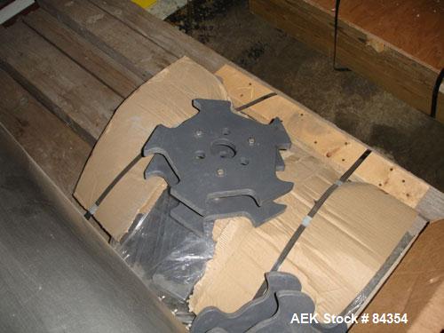Used Federal Rotary Gravity Filler, Model GWS3/155R1092, 304 Stainless Steel. (15) 1" diameter nozzles on approximate 7-1/2" centers. Set up with a 5 head press-on rotary capper (requires sorter and ...