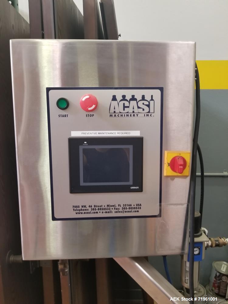 Used Acasi Pressure Overflow Bottle Filler, Model GI 3300.