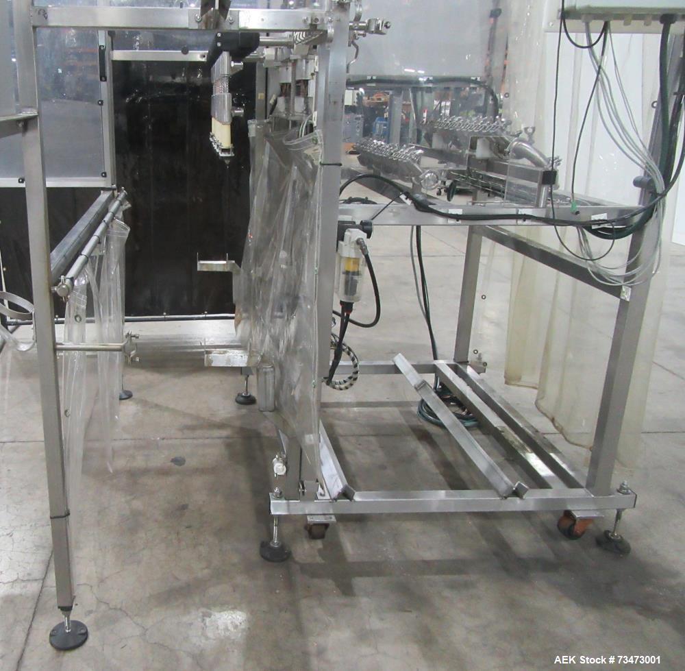 Used Inline Filling Systems 14-Head Automatic Inline Pressure Filler