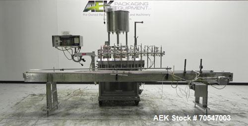 Used Kalish Model 500012 Electronic Time Pressure Gravity Filler