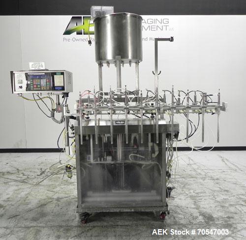 Used Kalish Model 500012 Electronic Time Pressure Gravity Filler