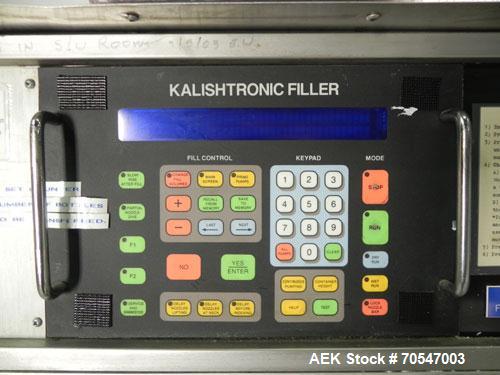 Used Kalish Model 500012 Electronic Time Pressure Gravity Filler