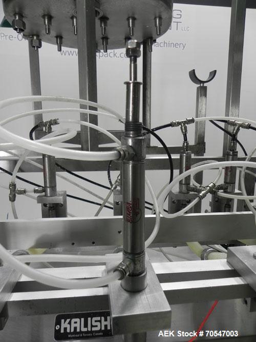 Used Kalish Model 500012 Electronic Time Pressure Gravity Filler