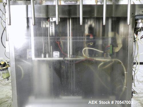 Used Kalish Model 500012 Electronic Time Pressure Gravity Filler
