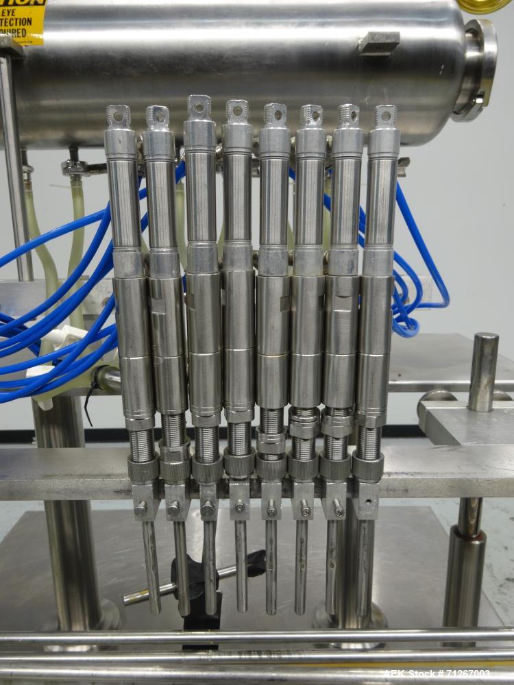 Used Healthstar Stainless Steel Inline Pressure-Gravity Filler