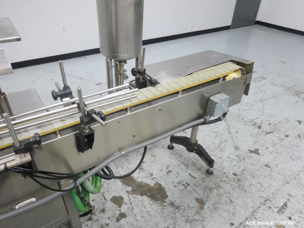 Used Healthstar Stainless Steel Inline Pressure-Gravity Filler