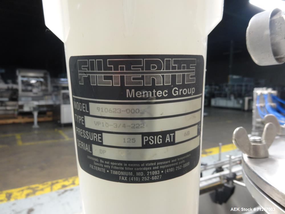 Used Healthstar Stainless Steel Inline Pressure-Gravity Filler