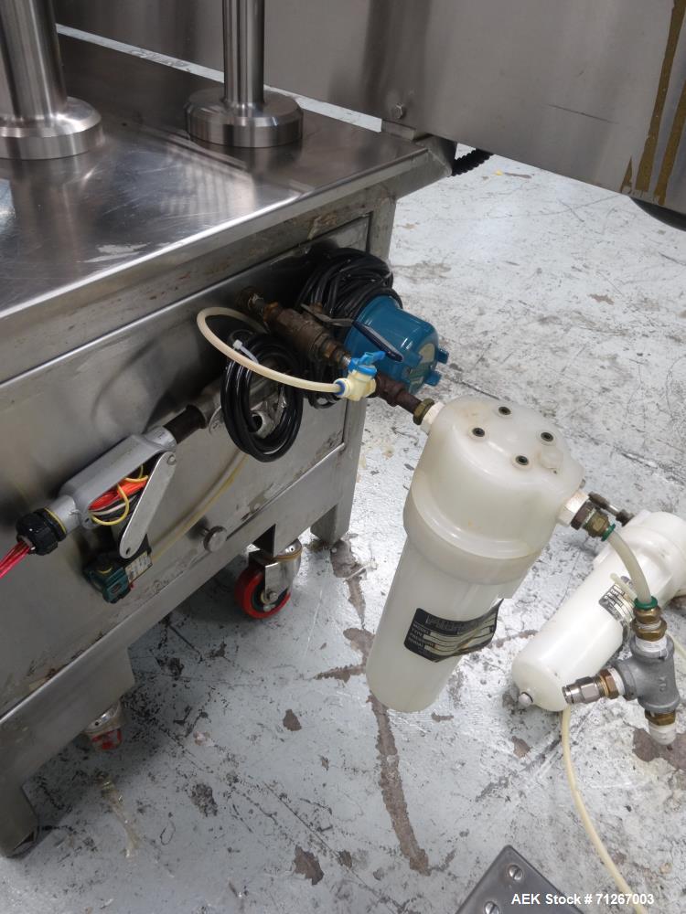 Used Healthstar Stainless Steel Inline Pressure-Gravity Filler