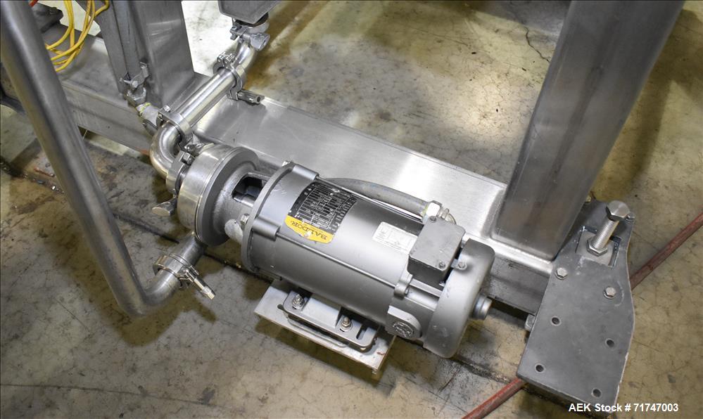 Used Pack West Monarch Filler-12V-PS 6-Head Inline Gravity Overflow Filler