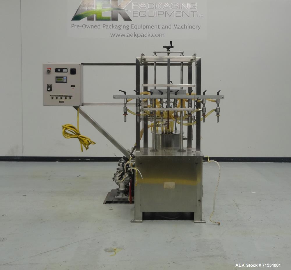 Used Packaging Dynamics Model SLA-8 Inline 8 Head Filler