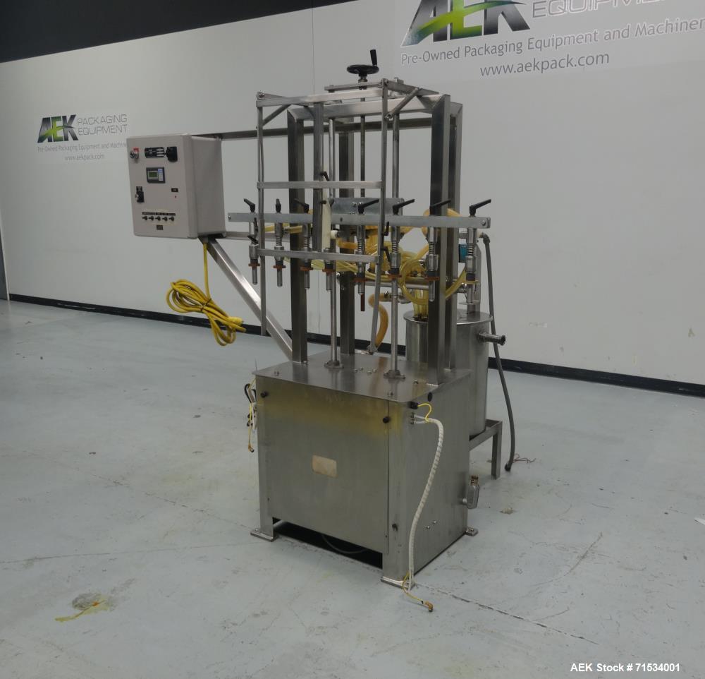 Used Packaging Dynamics Model SLA-8 Inline 8 Head Filler