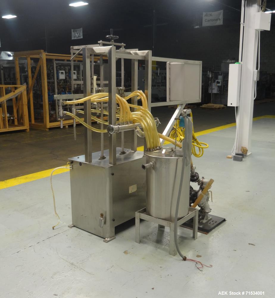 Used Packaging Dynamics Model SLA-8 Inline 8 Head Filler